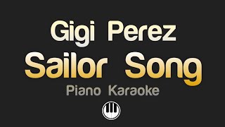 Gigi Perez  Sailor Song Karaoke [upl. by Ardnalahs]