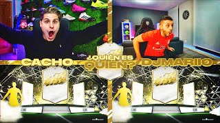 QUIEN ES QUIEN CON SOBRE DE ICONO ASEGURADO VS DJMARIIO  FIFA 22 [upl. by Aw]