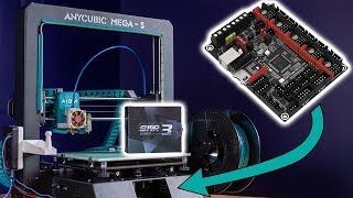 SKR 3 Review and Install  Anycubic Mega S control board upgrade [upl. by Harlamert874]