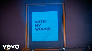 RLUMR  With My Words Lyric Video [upl. by Eyllek]