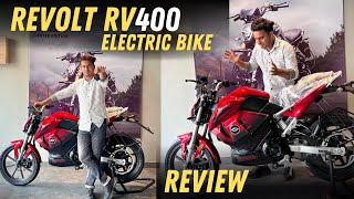 New REVOLT RV400 in 2024 full detailed review  haridwar ka ladka  revolt [upl. by Eniger524]