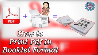 How To Print PDF In Booklet Format  தமிழ் மொழியில்  HEBIN TECH [upl. by Anaizit]