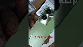 Vivo T3 Lite 5G Vibrant Green 128 GB 6 GB RAM smartphone sorts unboxing smartphone [upl. by Gnep]