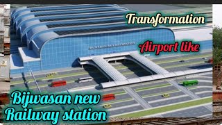 BIJWASAN NEW RAILWAY STATION MrRover16dwarkaexpressway [upl. by Greff]