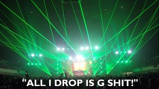 Excision  G Shit remix at THE COLISEUM HQ Audio amp Stabilized [upl. by Meli]