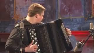 Alexander Khrustevich plays Vivaldis Summer 3 mvt Presto on Accordion [upl. by Aleinad]