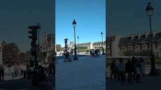 Parigi piazza Museo Louvre [upl. by Sdlonyer]