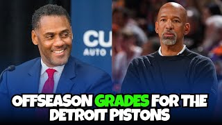 Offseason grades for the Detroit Pistons draft and free agency [upl. by Lubbock]