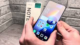 Обзор на Смартфон INfinix NOTE 12 Pro 8256 Gb голубой [upl. by Meelak]