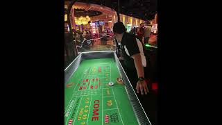 400 on the crap numbers and this happens casino craps gamble [upl. by Constancy]