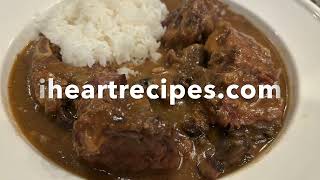 My Secret Recipe For Neck Bones amp Gravy Revealed  I Heart Recipes [upl. by Ahsar79]