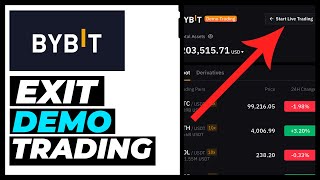 How to Exit Demo Trading on Bybit  Close Bybit Demo Account [upl. by Jasmina]