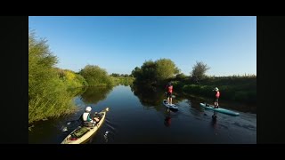 River Dee paddle between Farndon and Eccleston [upl. by Leschen872]