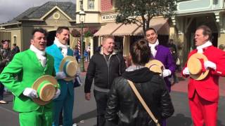 Dapper Dans Proposal Disney World [upl. by Saunderson]