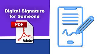 How to add digital signature to pdf for someone else Prepare Form using Adobe Acrobat Pro DC [upl. by Edmonda822]