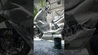 Honda PCX cleaning [upl. by Samala409]