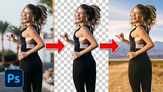 How To Change a Background in Photoshop [upl. by Slaohcin]