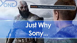 Sony mandate PSN account for God of War Ragnarok on PC making it inaccessible in many countries [upl. by Aigil625]