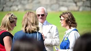 King Carl Gustaf and Queen Silvia at the World Music amp Food Festival [upl. by Cupo346]