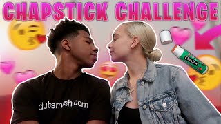 CHAPSTICK CHALLENGE WITH MY CRUSH [upl. by Norah270]