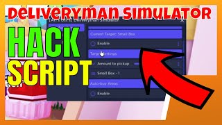 Deliveryman Simulator Script GUI 2022 Roblox  Auto Farm Auto Sell OP  Textbin [upl. by Gomez]