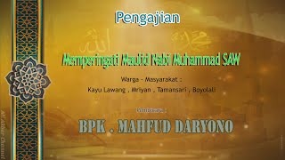 Pengajian Memperingati MAULID NABI MUHAMMAD SAW 1446 HKayulawang  Mriyan  18 September 2024 [upl. by Frances618]