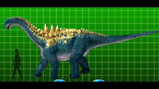 Dinosaur king Ampelosaurus Sound Effects [upl. by Lrig]