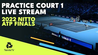 2022 Nitto ATP Finals Live Stream  Practice Court 1  Turin [upl. by Elyse430]