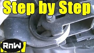 How to Diagnose and Replace a Motor Mount [upl. by Stubstad]