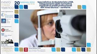 Specialistica Ambulatoriale SSR e Branche a Visita Invito ASPAT Evento Forum Tematico 20022024 [upl. by Tillinger213]