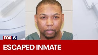 Kenosha Correctional escaped inmate sought  FOX6 News Milwaukee [upl. by Dekow396]