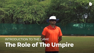 The Role of the Umpire  Cricket [upl. by Rempe755]