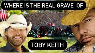 WHERE is the REAL GRAVE of TOBY KEITH Visiting the Country Star’s Final Resting Place and Home [upl. by Goodard]