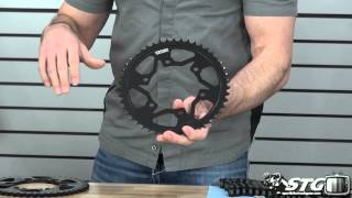 Vortex Chain and Sprocket Kit Review from Sportbiketrackgearcom [upl. by Gotcher47]