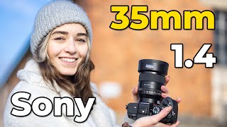 Sony 35mm f14 GM lens review  weddings portraits food  one lens for almost everything [upl. by Deraj]