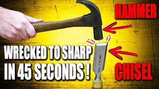 Why I use a drill and a hammer to sharpen now [upl. by Kenlay]