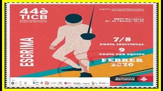 Barcelona Womens Epee Team World Cup  Piste Yellow [upl. by Hgeilyak]