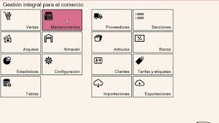 Tienda Serie 6 TPV  Control de stock [upl. by Ened475]