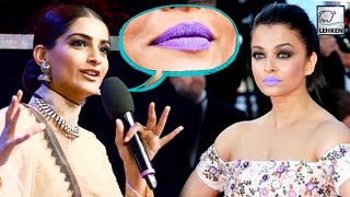 Sonam Kapoors SHOCKING Comment On Aishwaryas Purple Lips  LehrenTV [upl. by Aisayn]