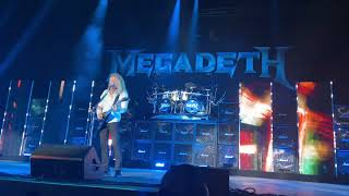 Sweating Bullets by Megadeth Live  2021 Metal Tour of the Year Albuquerque NM [upl. by Neehcas]