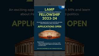 LAMP fellowship 2023 24। new scheem application form open LAMP fellowship [upl. by Neidhardt]