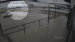 Video captures moment levee fails in Davenport [upl. by Maretz711]