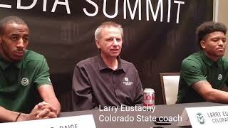 Larry Eustachy on his record at Colorado State [upl. by Fabron]