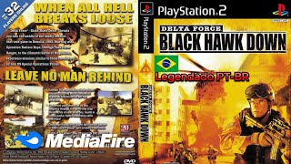 Delta Force Black Hawk Down PS2 AethersX2 MYPS2 NETHERSX2 PCSX2 Iso [upl. by Frame]