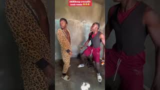 Skillibeng  crocodile 🐊 teeth 🦷 Remix dance comedy shorts [upl. by Bunce]