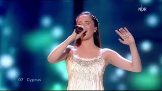 2009 Cyprus Christina Metaxa  Firefly 14th place in 2nd semi  Eurovision Song Contest in Moscow [upl. by Thomsen927]