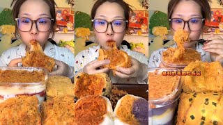 ASMR JAMBON CAKE JAMBON MOCHI [upl. by Sesylu835]