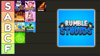 🔴 Rating Every Rumble Studios Game LIVE [upl. by Enos]