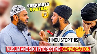 Surprises sheikh😱Muslim and Sikh interesting conversation  Uthman Ibn Farooq Official [upl. by Troy]