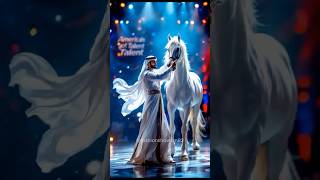 A woman performance AGT 44 americagottalent magic shorts [upl. by Amliw]